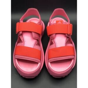 Adidas Mehana Sandal 'Pink Fusion Bright Red' IF8182 Sz 11